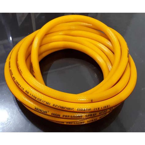 Jual Xenon Meter Selang Kompresor Kuning High Pressure Spray Hose