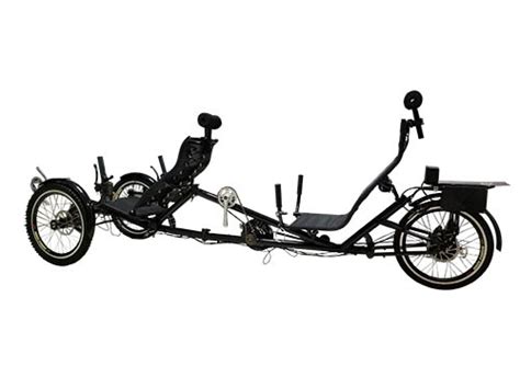 Electric Tandem Recumbent Trike - motrike