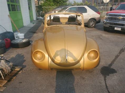 Volkswagon Super Beetle Convertable Project Car Roler No Reserve