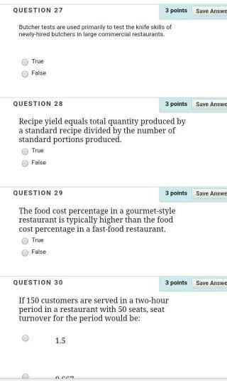 Solved Question 1 3 Points Save Answer On The Form Used For