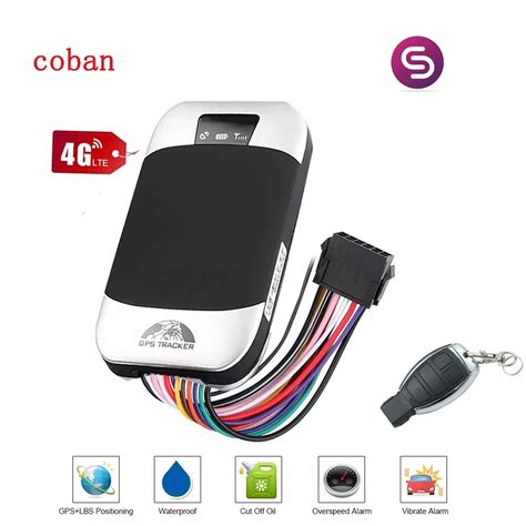 4G Coban Car GPS Tracker Tk303G With Remote Control SOS For Car Real