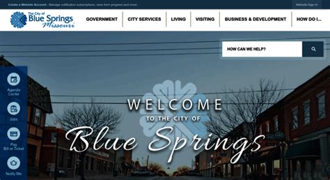 Access City Of Blue Springs Mo Official Website