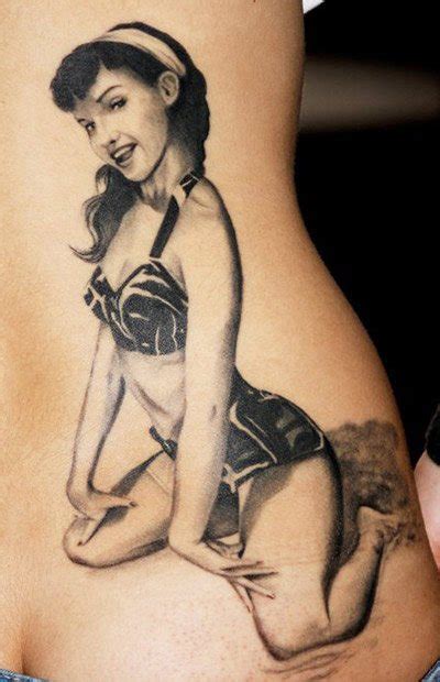 Pin Up Tattoo By Leonidas Lonis Tattoo Post 8114