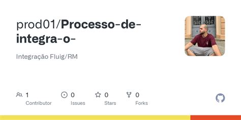 Github Prod Processo De Integra O Integra O Fluig Rm