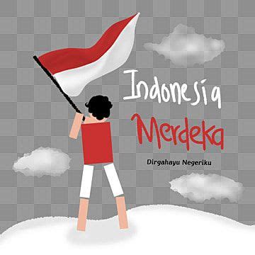 Indonesia Flag Clipart Transparent PNG Hd Indonesia Merdeka With Kid