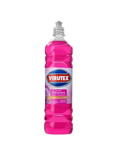 LIMPIADOR DESINFECTANTE VIRUTEX PRIMAVERA 900 Ml Comercial Dago