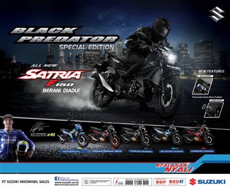 Suzuki All New Satria F Black Predator Special Edition Pt Suzuki