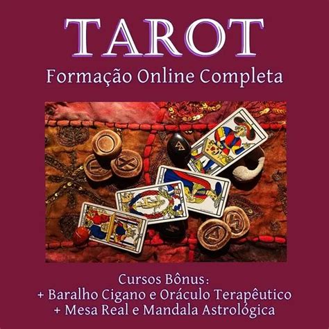 Curso Completo De Tarot Baralho Cigano Oráculo Terapêutico é BOM