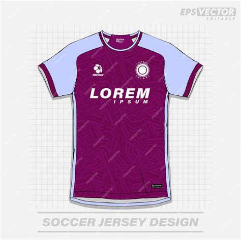 Premium Vector Soccer Jersey Design For Print Sublimation