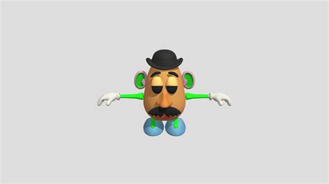 Mr Potato Head Download Free 3d Model By Kyleriverwithem 77e79c4