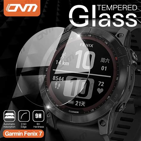 9H Premium Tempered Glass For Garmin Fenix 7 7S 7X 6 6S 6X Pro 5 5s