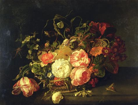 Blumen Und Insekten Von Rachel Ruysch Kunstdruck