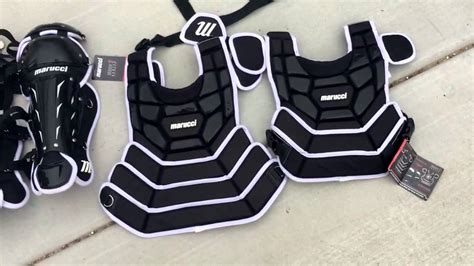 Marucci Youth Catchers Gear Review Youtube