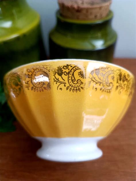 Vintage Bowl Retro Breakfast Table Decor France Boho Shabby Chic Breakfast French Breakfast