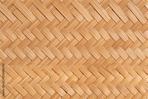 Rattan Texture Detail Handcraft Bamboo Weaving Texture Background