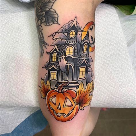 50 Halloween Tattoos For People Who Live To Explore The Scary Hike