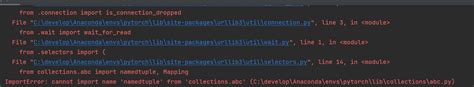 Python Importerror Cannot Import Name Mapping From Collections