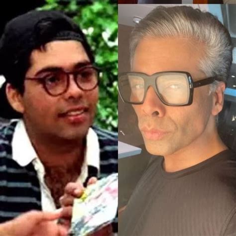 Karan Johar Transformation Transformation Tuesday These Before After