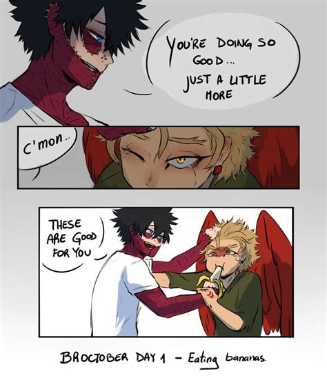 Art Blog — I Found A List I Really Like For This Month Full Dabi X Hawks My Hero Academia