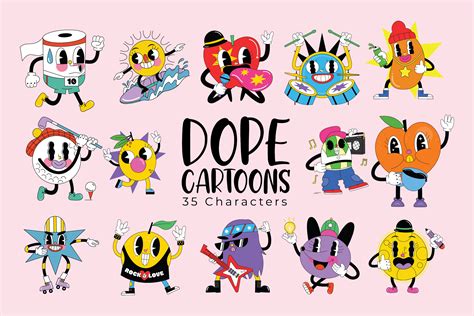 Dope Cartoon Characters