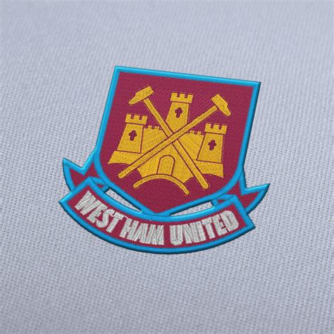 West Ham United FC Old Logo Embroidery Design Download