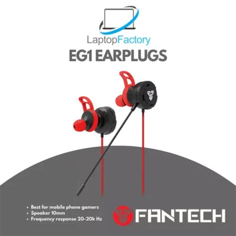 Fantech Eg1 Earplugs Laptop Factory