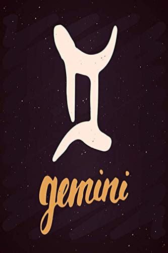 Gemini Horoscope Journal Zodiac Notebook Zodiac Gifts For Gemini