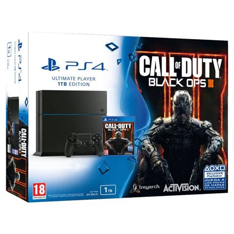 Sony Ps4 Playstation 4 1tb Call Of Duty Black Ops 3