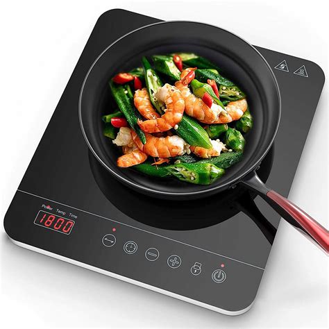 Buy Aobosi Portable Induction Burner Cooktop 1800w Fast Efficient Cooking Digital Sensor Touch