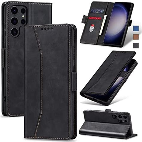 Jasonyu Funda Para Samsung Galaxy S Ultra Cuero Pu Carcasa Tipo