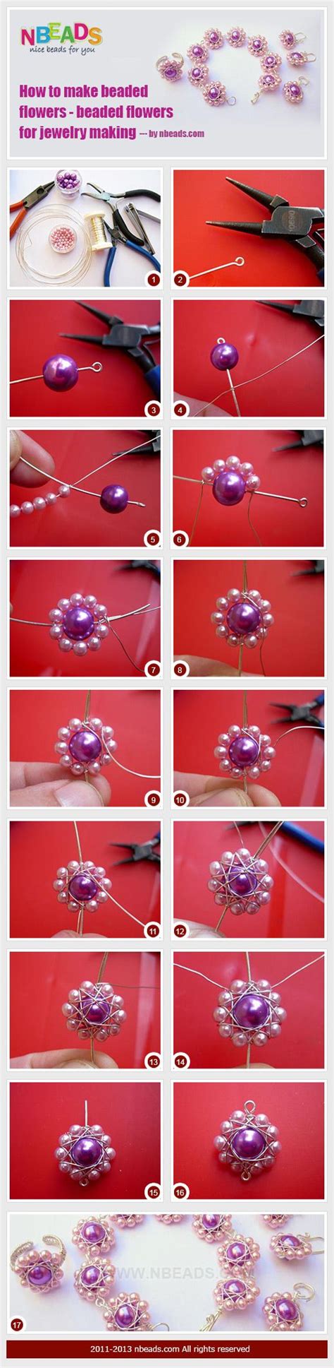 The Instructions For Making Beading With Beads