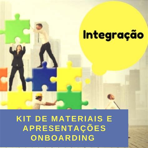 Kit De Materiais Onboarding Integra O De Novos Funcion Rios