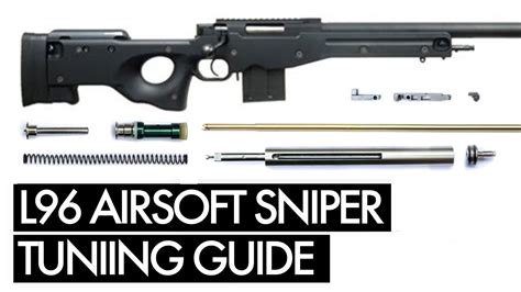 How To Upgrade A Marui L Airsoft Sniper Tuning Guide Youtube