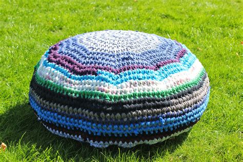 Crochet Pouf