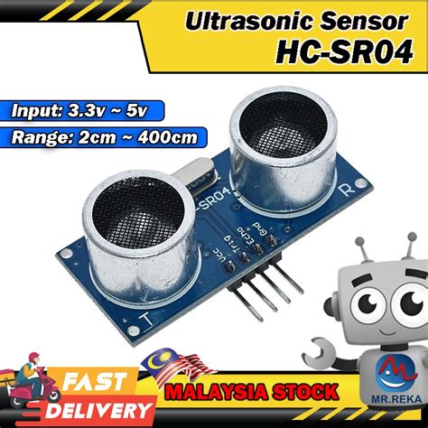 ⚡️ Hc Sr04 V2 Ultrasonic Range Detector Distance Sensor And Bracket