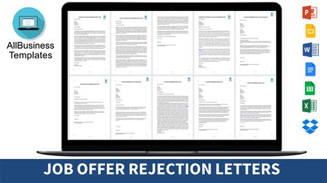 Job Offer Rejection Templates At