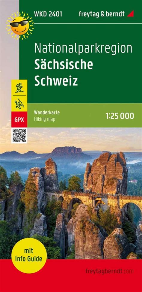 Nationalparkregion S Chsische Schweiz Wanderkarte Mit