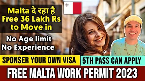 Jobs In Malta Malta Work Visa 2023 New Malta Work Permit Scheme