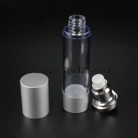 Pcs Clear Ml Aluminium Pump Bottles Shaoxing Cospack Store