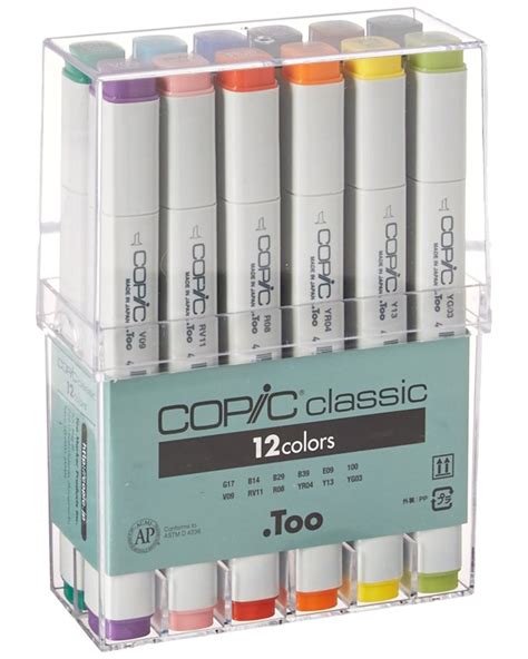 Маркери с двоен връх Copic Basic Colours store bg