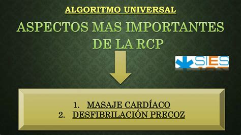 RCP Básico Reanimación Cardiopulmonar Básica PPT