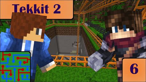 Our First Quarry Minecraft Tekkit Episode Youtube