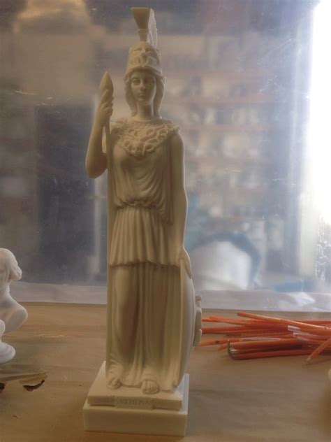 Athena with Spear Statue | Goddess of Wisdom | Statues.com