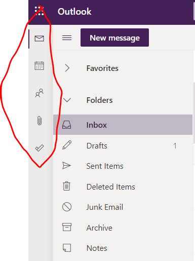 Navigation Bar Web Office 365 Email Microsoft Community