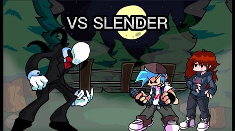 FNF Mod VS Slender YouTube