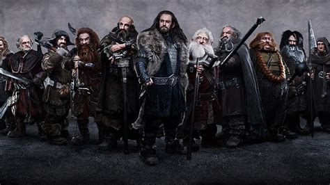 Dwarfs The Hobbit Dori Thorin Oakenshield Balin Dwalin HD