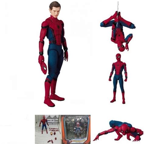 Action Figures Boneco Homem Aranha Articulado Vingadores Spider Man