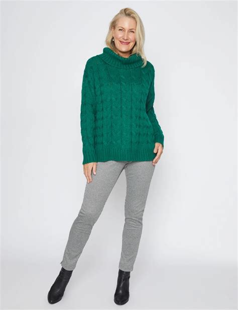 Millers Long Sleeve Cable Cowl Jumper Rockmans