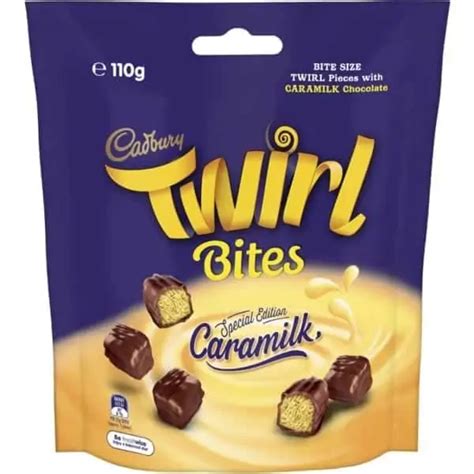 Buy Bulk Cadbury Caramilk Twirl Bites 130g 4 99 Each X 12 Units Online Worldwide Delivery