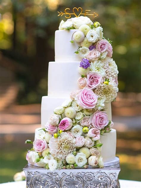 Ideias De Bolo De Casamento Flores Naturais Para Se Inspirar